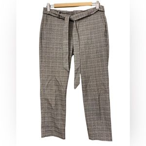 Banana Republic Grey Glen Plaid Capri Pants